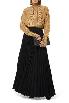 The Henly Pleated Maxi Skirt